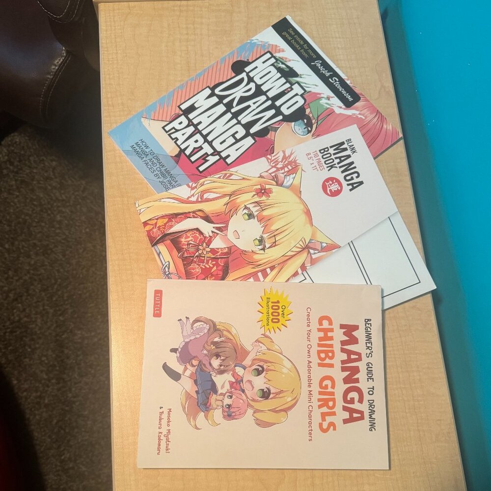 Art book bundle ~ how to draw Manga & Chibi ~ new